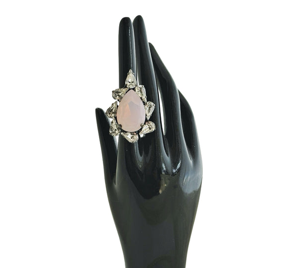 Dynasty Satine Opal Pink Ring