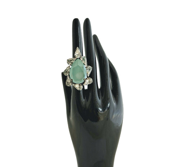 Dynasty Satine Mint Ring