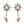 Load image into Gallery viewer, Dynasty Astra Crystal &amp; Pearl Drop Earrings
