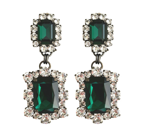 Dynasty Angelina Emerald Earrings