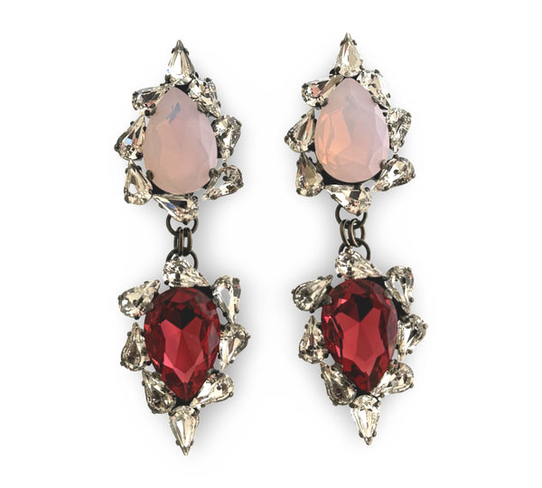 Dynasty Rianna Rose Opal Earrings