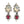 Load image into Gallery viewer, Dynasty Melania Pink Earrings
