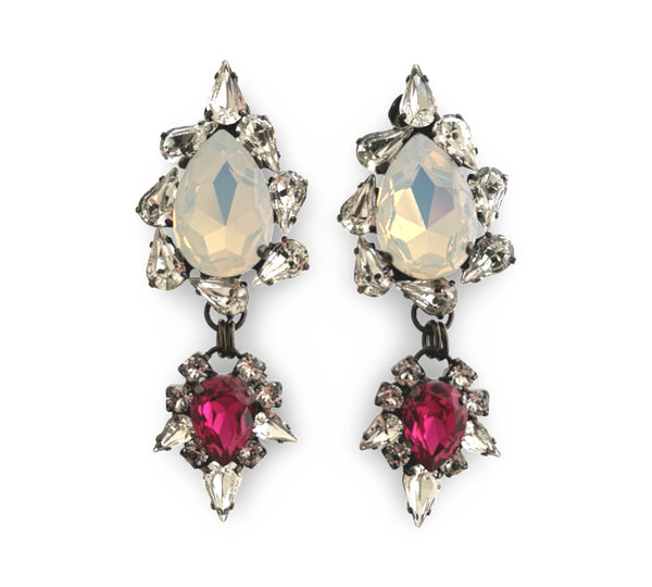 Dynasty Melania Pink Earrings