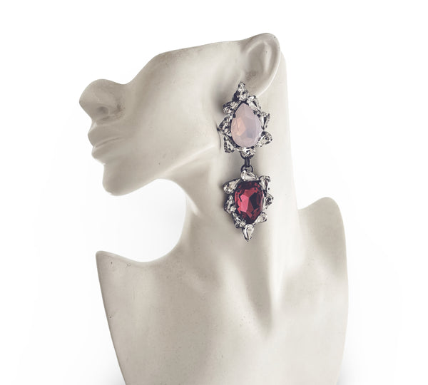 Dynasty Rianna Rose Opal Earrings