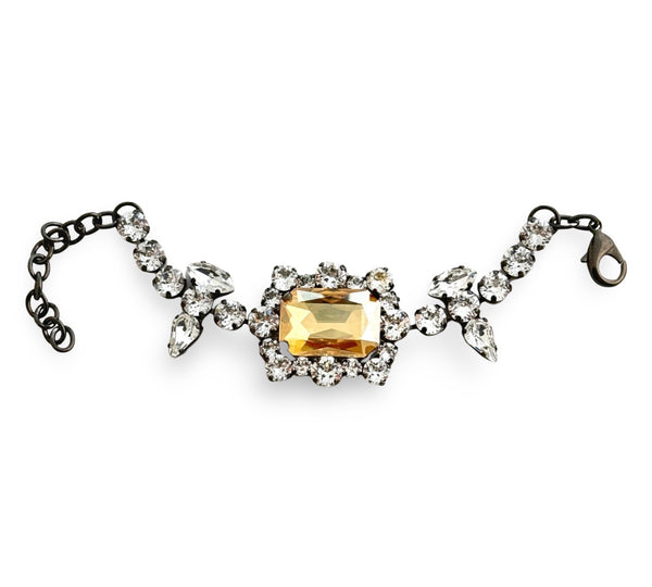 Dynasty Diana Champagne Crystal Bracelet