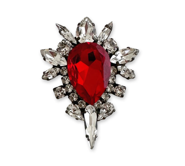 Dynasty Elizabeth Ruby Crystal Ring