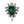 Load image into Gallery viewer, Dynasty Elizabeth Emerald Crystal Ring
