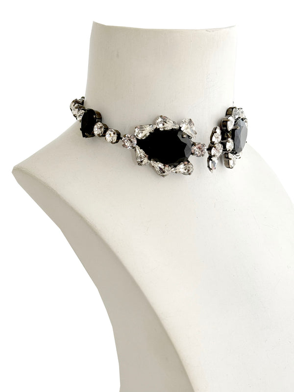 Dynasty Satine Jet Choker