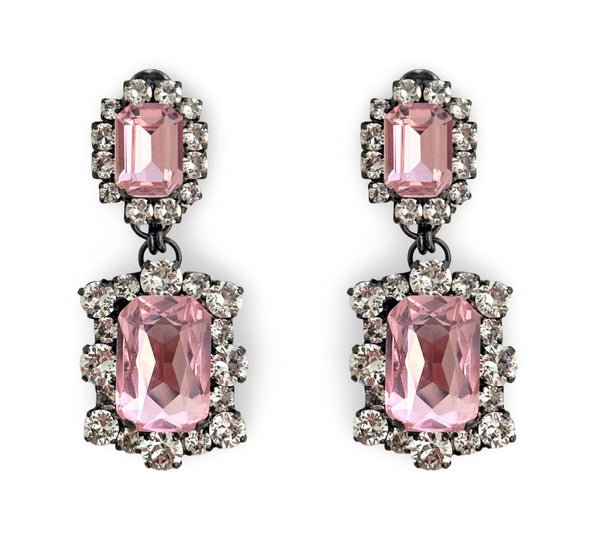 Dynasty Angelina Pink Earrings