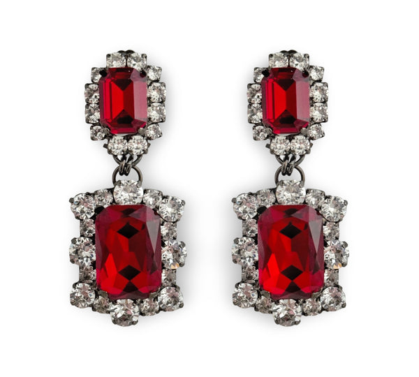 Dynasty Angelina Ruby Earrings