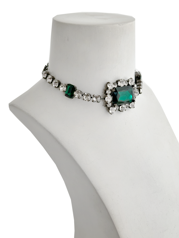 Dynasty Diana Emerald Choker