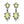 Load image into Gallery viewer, Dynasty Satine Lemon Drop Earrings
