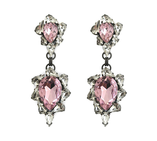 Dynasty Penelope Pink Drop Earrings