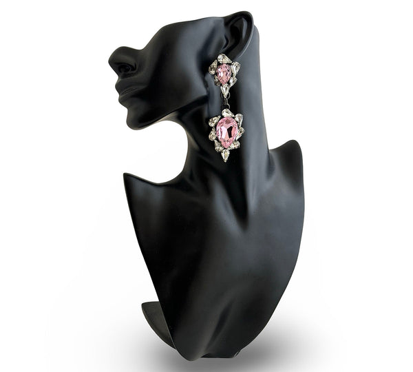 Dynasty Penelope Pink Drop Earrings