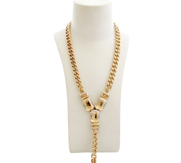 PANTHER DYNASTY THALIA GOLD NECKLACE