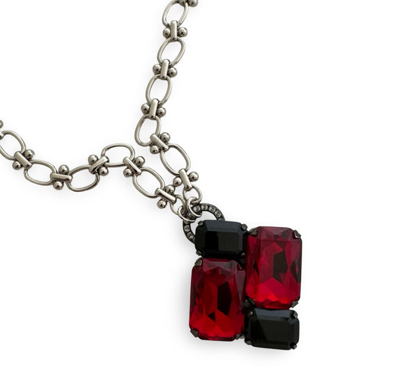 RUBY CRYSTAL PENDANT - SAMPLE SALE