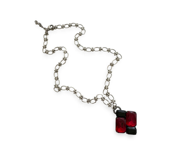 RUBY CRYSTAL PENDANT - SAMPLE SALE