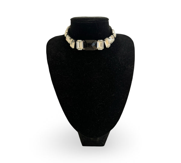 GUNMETAL SIOR CHOKER - SAMPLE SALE