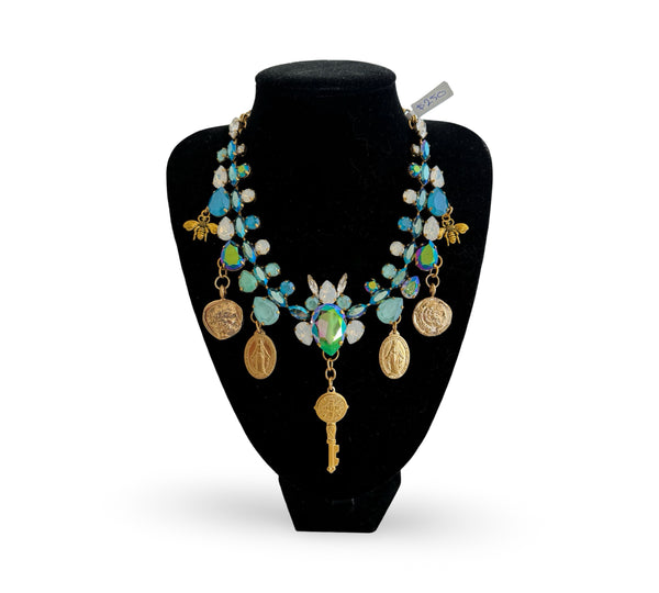 MYKONOS CRYSTAL NECKLACE - SAMPLE SALE