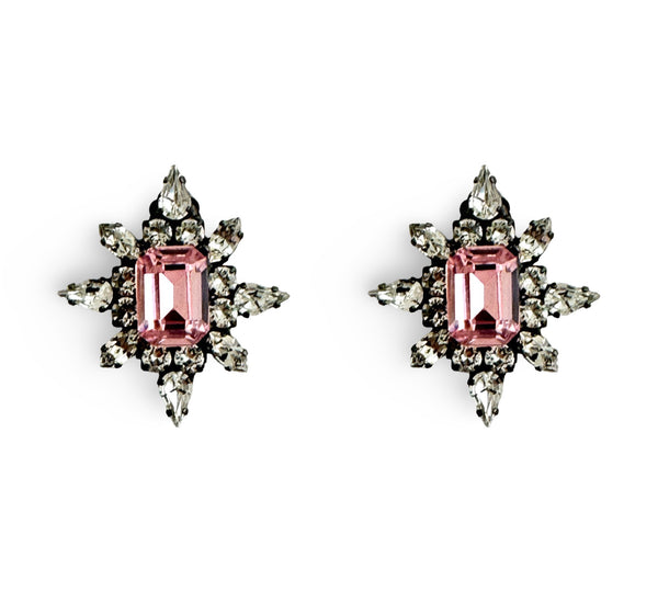 Dynasty Amara Pink Studs