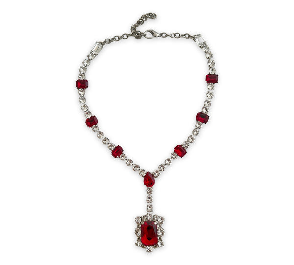 Dynasty Diana Ruby Pendant Necklace