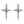 Load image into Gallery viewer, OVERSIZE CRYSTAL CROSS EARRINGS - JSS
