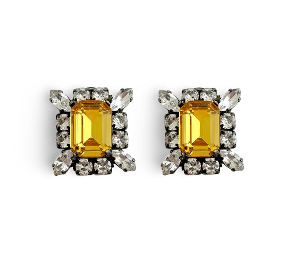 Dynasty Eve Citrine Studs