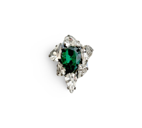 Dynasty Mary Emerald Crystal Ring