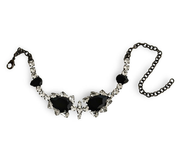 Dynasty Satine Jet Choker