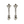 Load image into Gallery viewer, FLEUR DE LIS DROP EARRINGS - JSS
