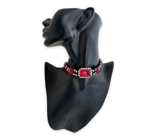 Dynasty Anne Ruby Crystal Choker