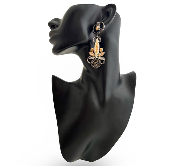 ANGEL LIGHT NOIR EARRINGS - JSS