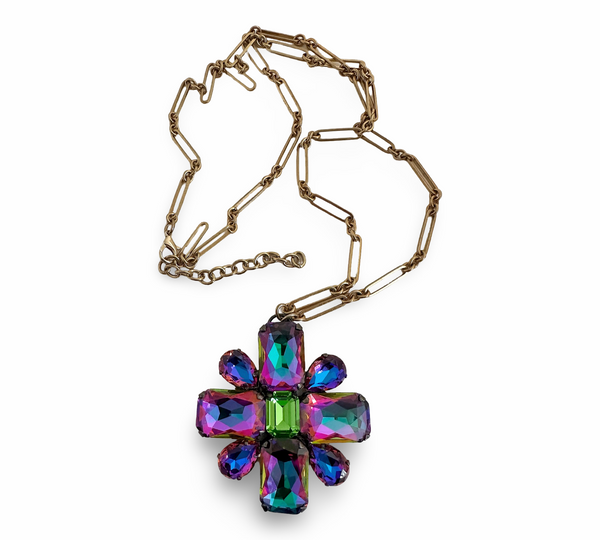 RAINBOW FLOWER NECKLACE - JSS