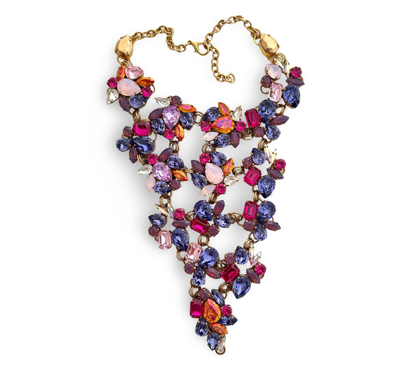 FUCHSIA GARDEN NECKLACE - JSS