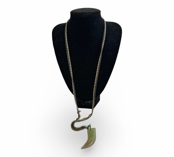 TUSK PENDANT NECKLACE - JSS