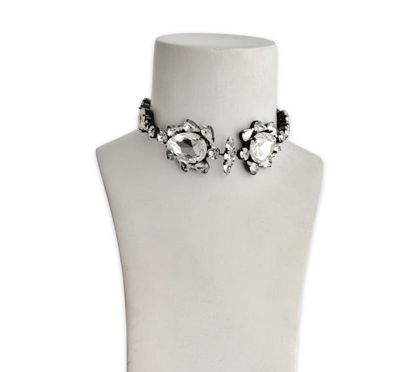 Dynasty Satine Crystal Choker