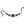 Load image into Gallery viewer, Dynasty Anne Sapphire Crystal Choker
