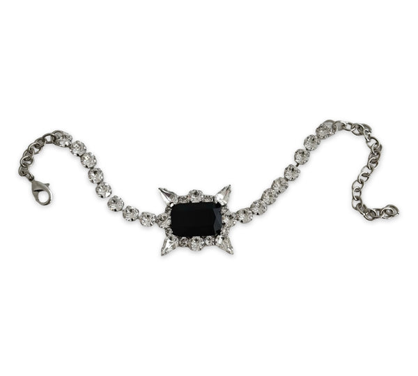 Dynasty Eliza Crystal & Jet Choker