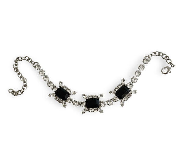 Dynasty Kitty Crystal & Jet Choker