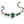 Load image into Gallery viewer, Dynasty Elizabeth Emerald Crystal Choker
