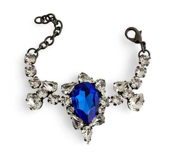 Dynasty Satine Sapphire Crystal Bracelet