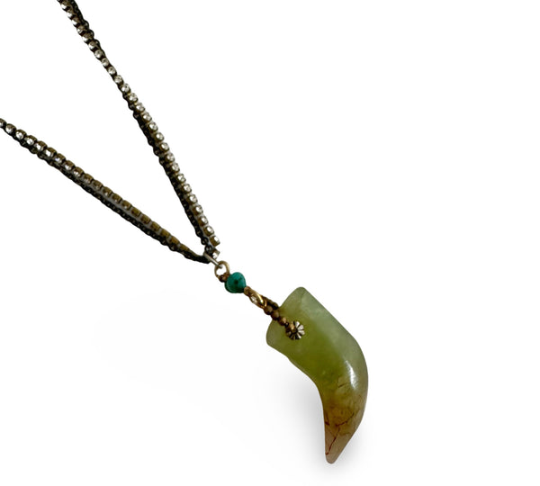 TUSK PENDANT NECKLACE - JSS