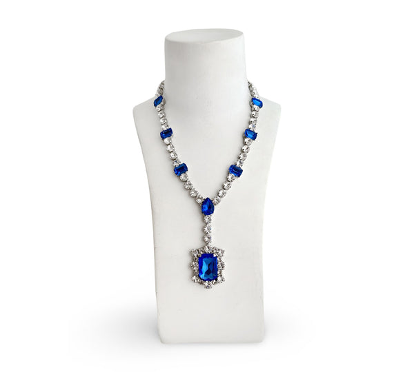 Dynasty Diana Sapphire Pendant Necklace