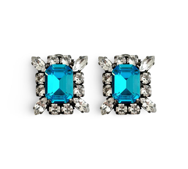 Dynasty Eve Aquamarine Studs