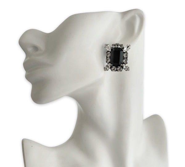 Dynasty Eve Noir Studs