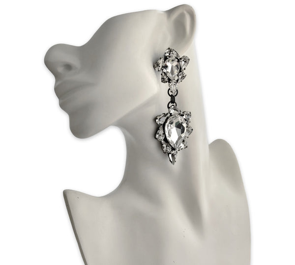 Dynasty Penelope Crystal Drop Earrings