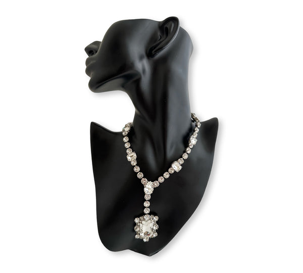 Dynasty Diana Crystal Pendant Necklace