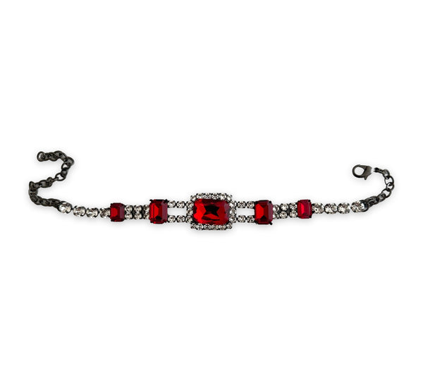 Dynasty Anne Ruby Crystal Choker