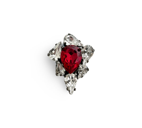 Dynasty Mary Ruby Crystal Ring