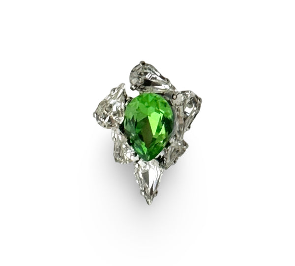 Dynasty Mary Peridot Crystal Ring